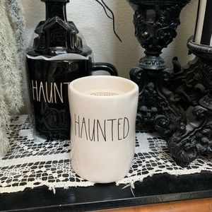 Rae Dunn Halloween Haunted candle 👻🕷💀